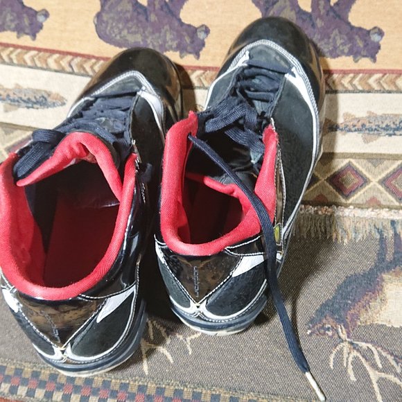 Vintage Record Breaker Edition Used Black Air Jordans size 11 Mens main image 7